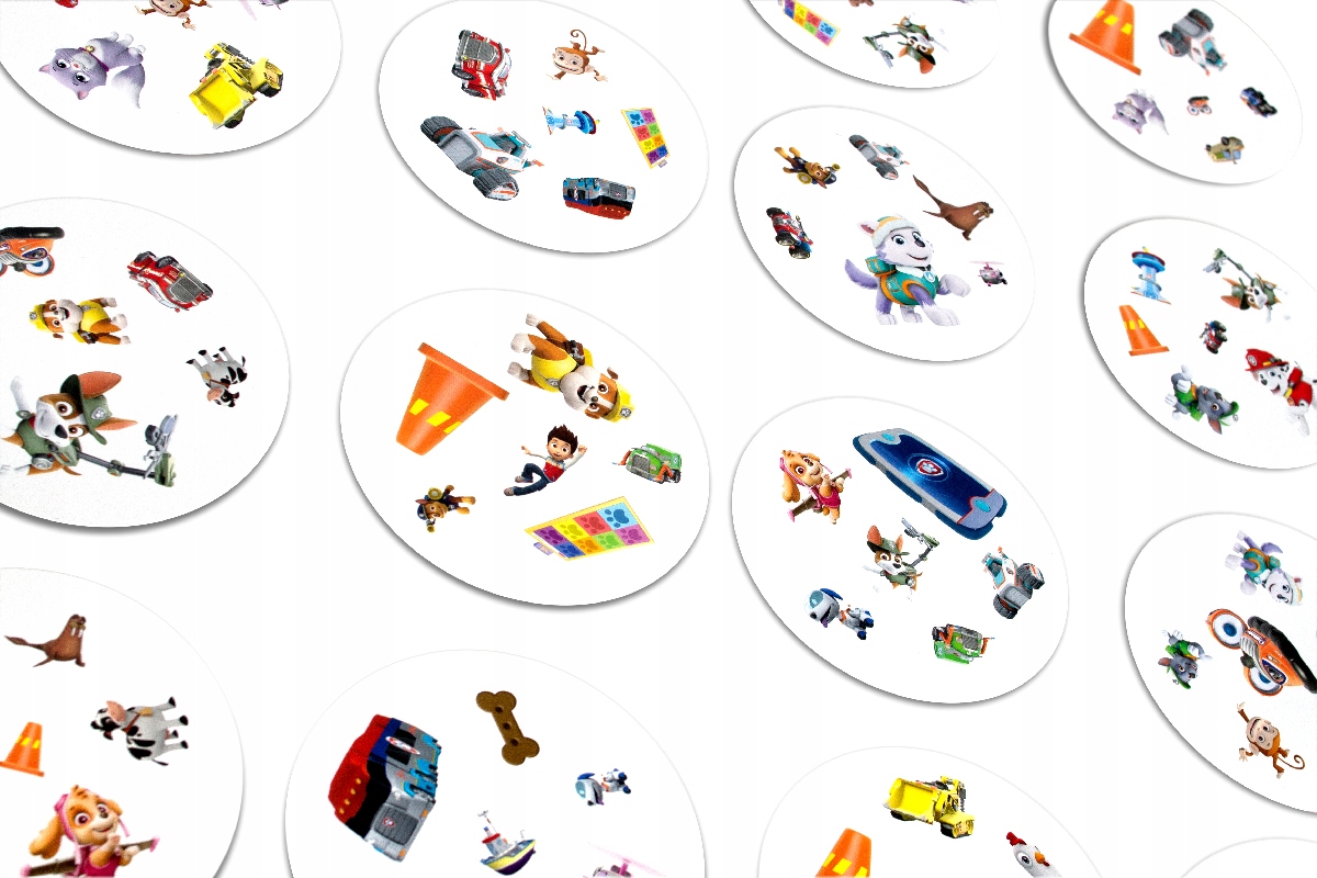 DOBLE PSI PATROL karty dople ORYGINALNE POLSKIE Typ Podstawa