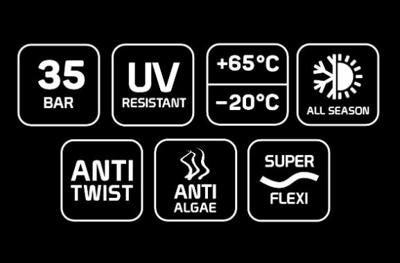 CELLFAST WĄŻ OGRODOWY MULTIFLEX PRO ATS2 1/2' 30MB Marka Cellfast