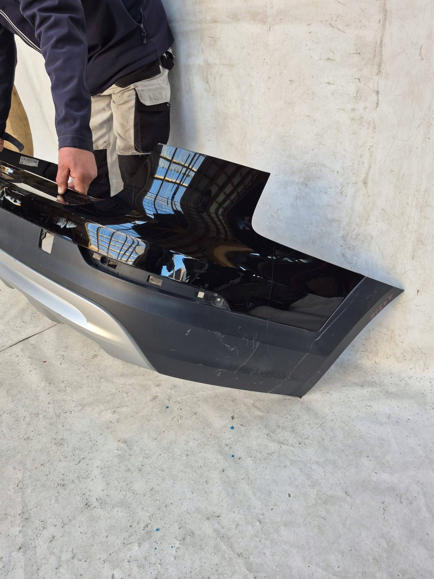 AUDI A4 B9 8W ALLROAD 15-19 bumper rear part rear PDC
