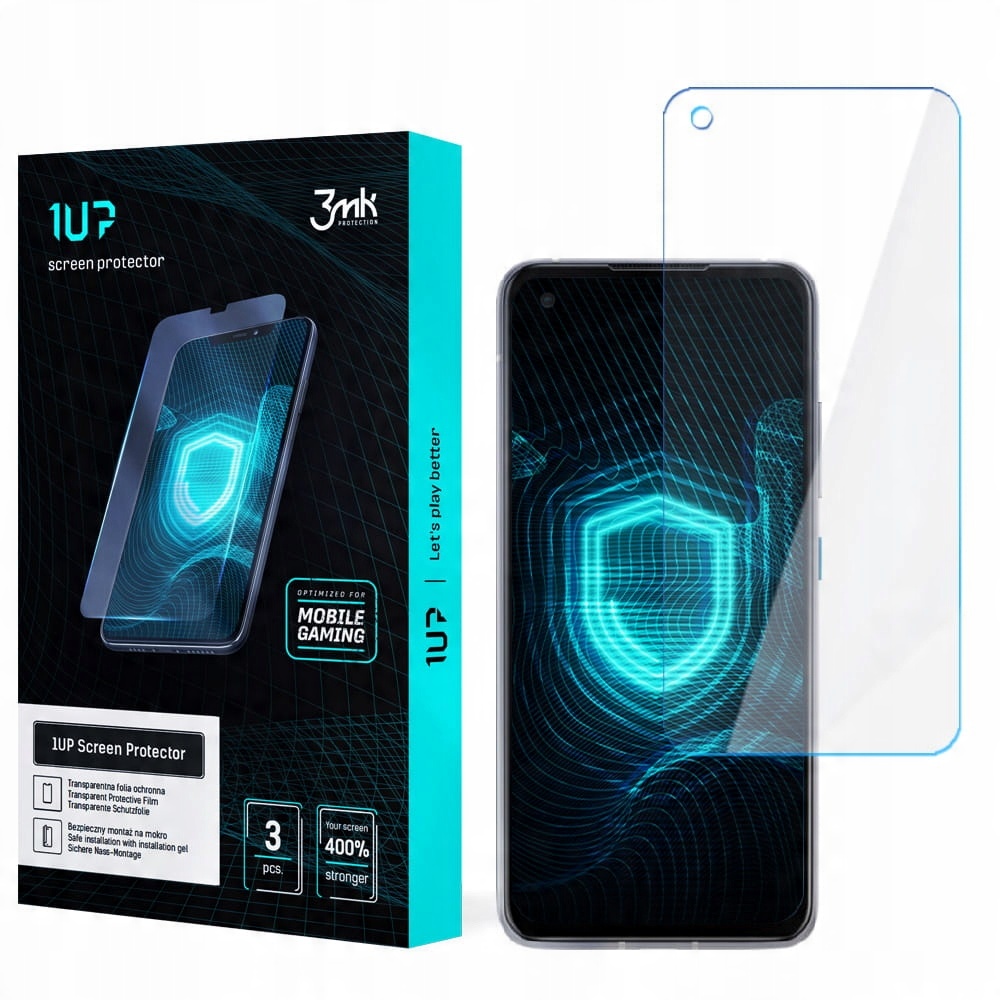 

3x Folia Dla Graczy 3mk 1UP do Asus Zenfone 8