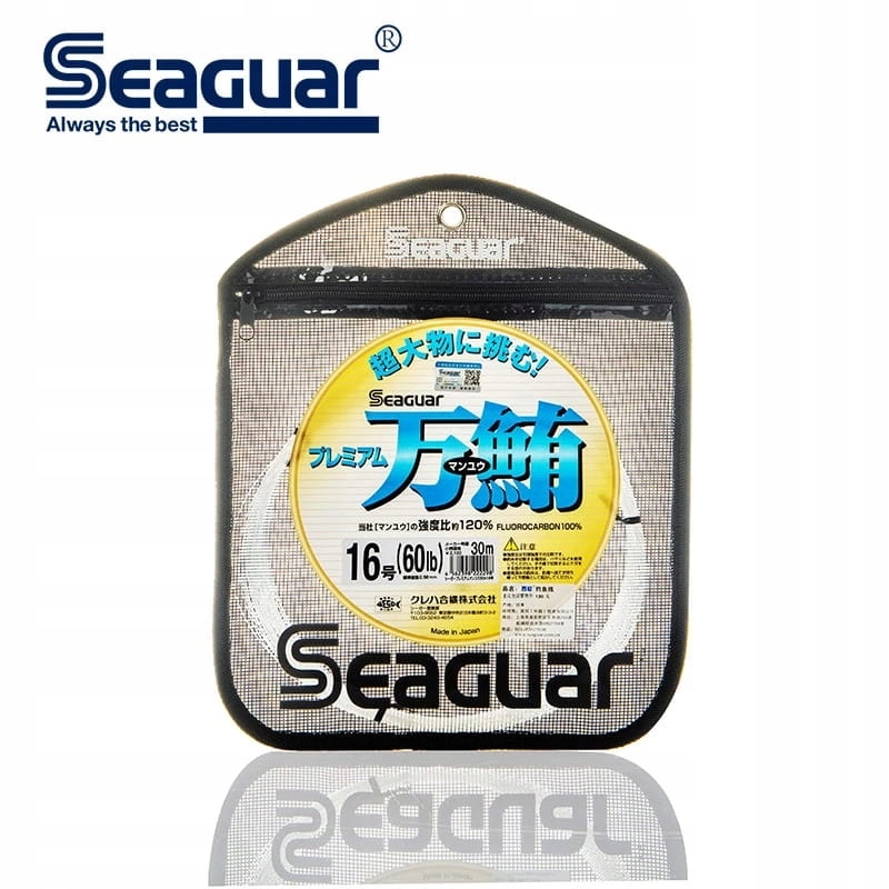 30M Fluorocarbon Seaguar Premium Manyu 30Gou 0,91mm Měkký Vyrobeno V Japonsku