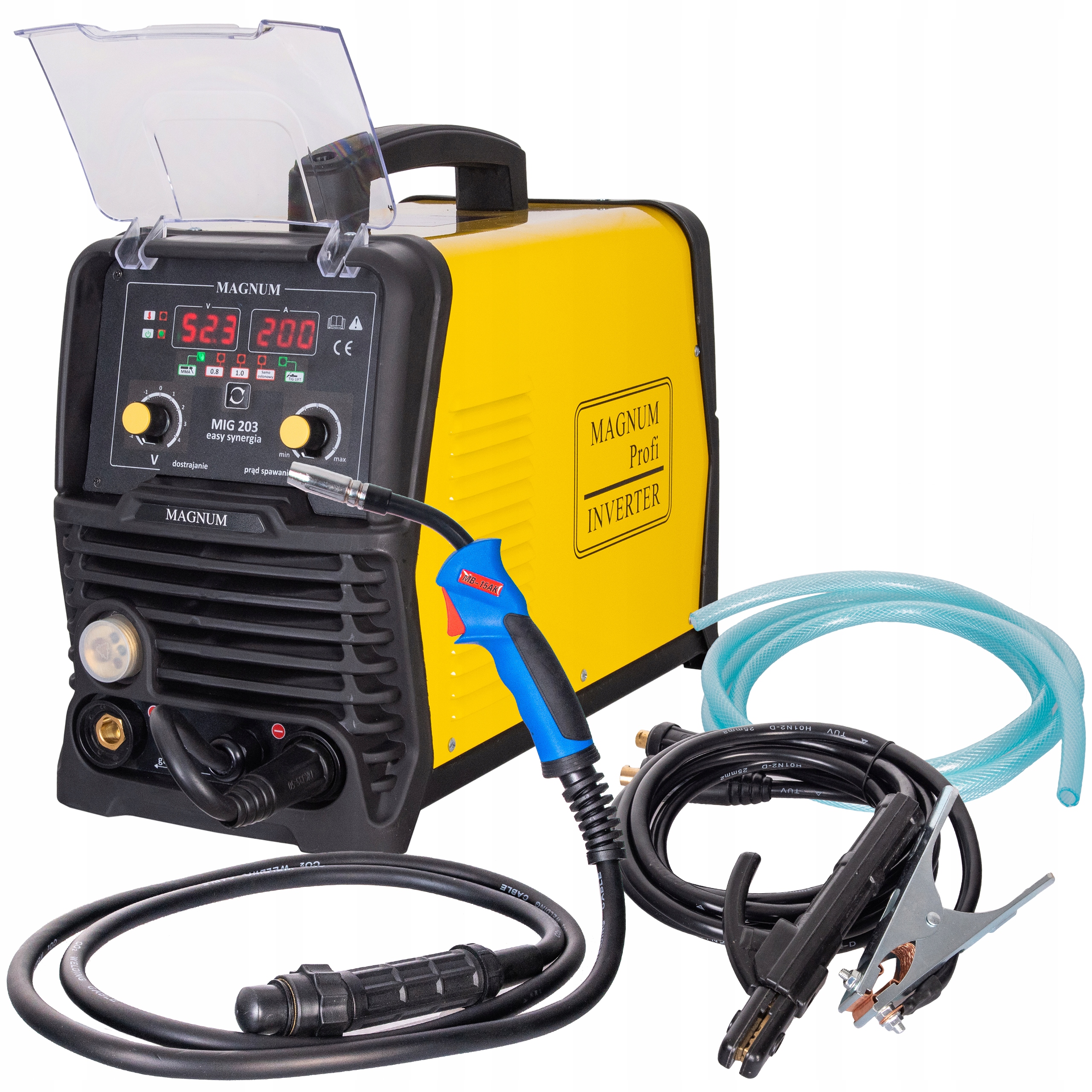 ЗВАРЮВАЛЬНИЙ АПАРАТ MIGOMAT MAGNUM MIG 203 EASY SYNERGIA 200A