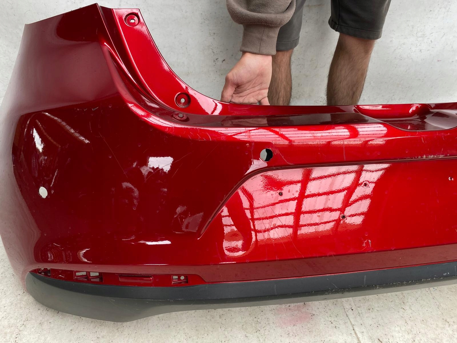 MAZDA 2 III LIFT 19-23 bumper rear part rear PDC DHM1-50221