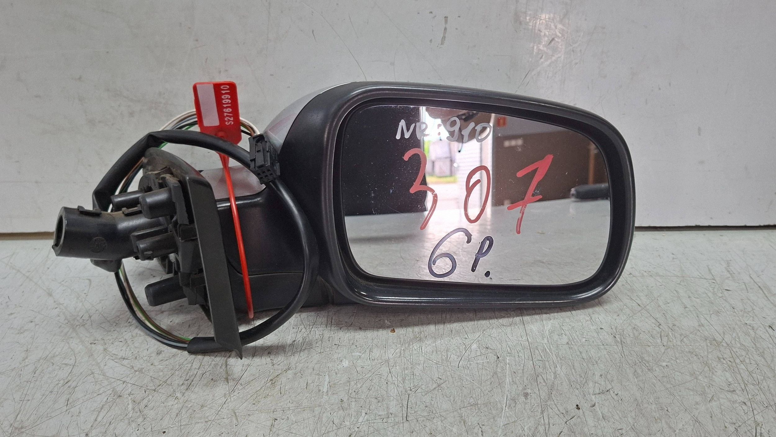 mirror right 6 vertical 96347734 PEUGEOT 307 2001