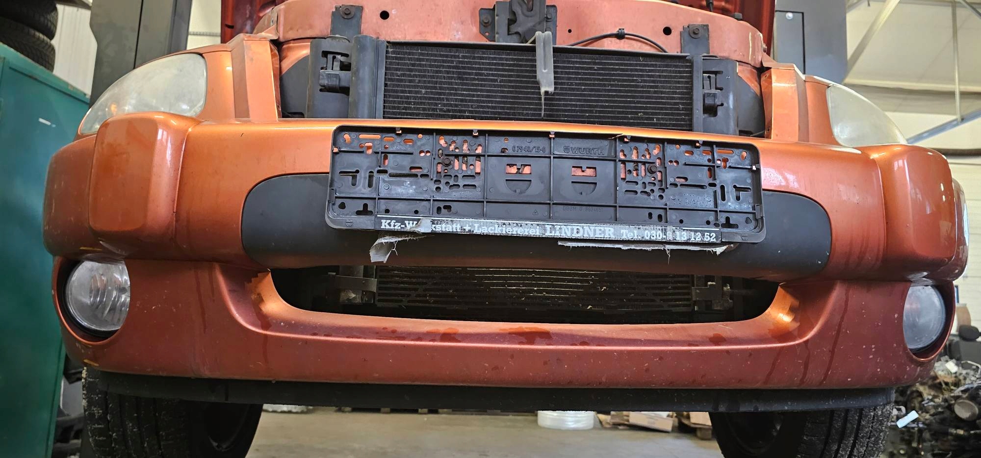bumper front complete 56U CHEVROLET HHR
