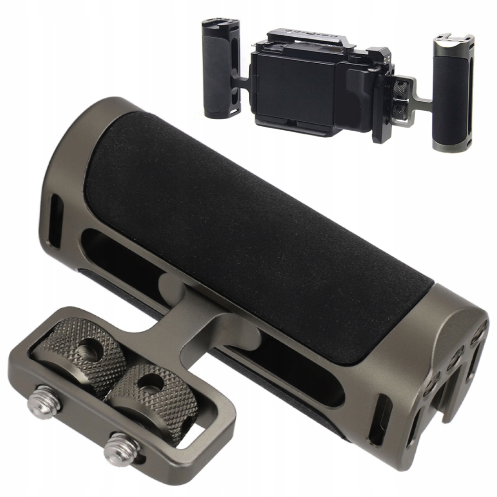 Držák Klece Grip Rukojeť Fotoaparátu Kamery Zrcadlovky Boční Univerzální