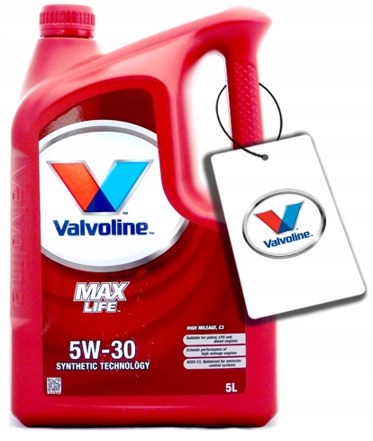VALVOLINE MAXLIFE C3 5W30 VW 502.00/505.00 5L