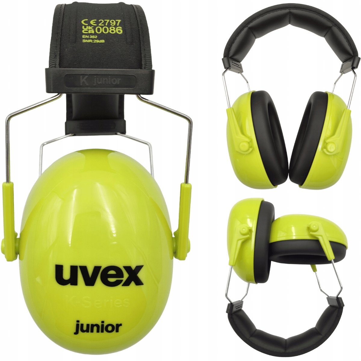 Lekkie Nauszniki Słuchawki Wygłuszające Dla Dzieci Uvex Junior
