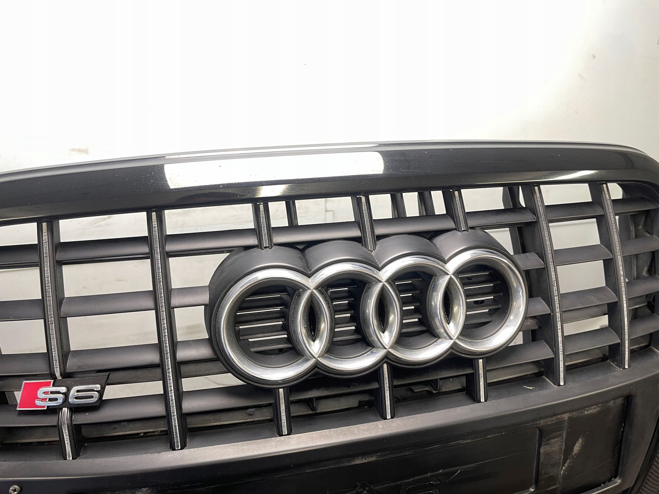 bumper front front Audi A6 C6 and washers xenon below RADAR LZ7R kompletn