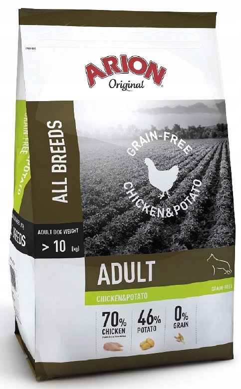 Arion Original Grain Free Chicken&amp;Potato suché krmivo pro dospělého psa 12 kg