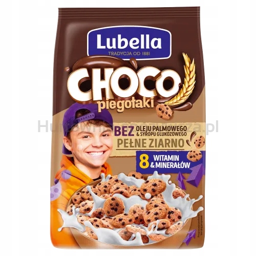 Levně Lubella Mlékovky Choco Piegołaki Obilné křupky ve tvaru