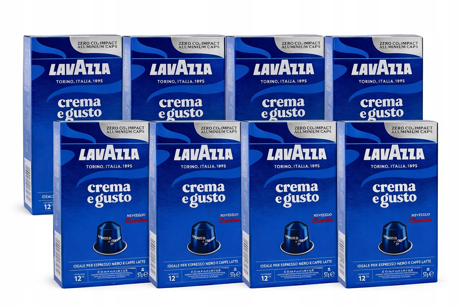 Lavazza Crema e Gusto kapsle Nespresso 8x10 ks Classico