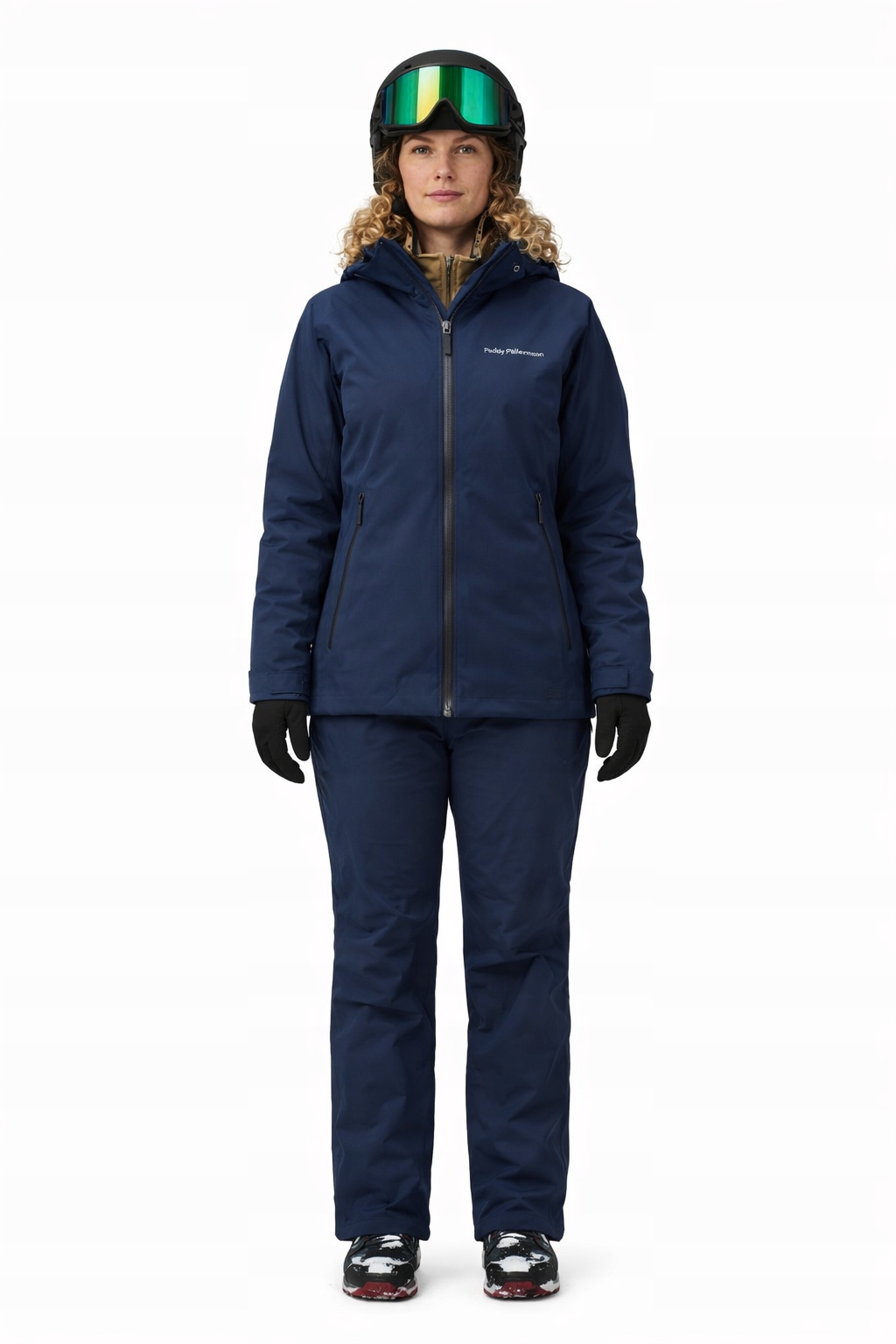 Peak Performance Tmavě Modrá Lyžařská Bunda S Kapucí Xs I3C