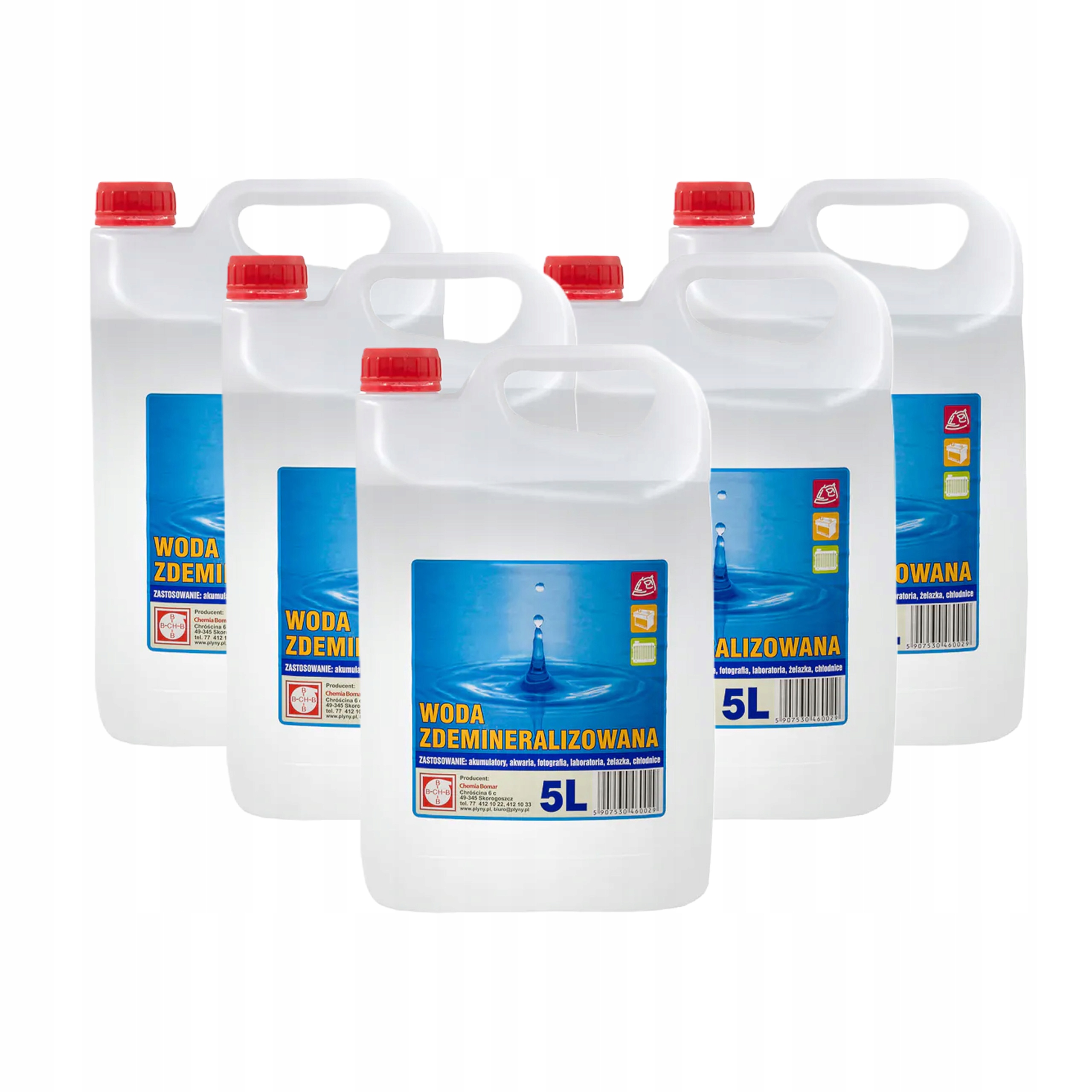 

Woda Destylowana Demineralizowana 25L do żelazka