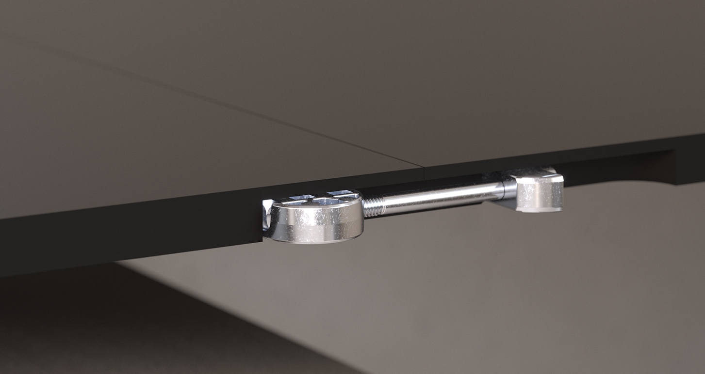 Złącze do blatów kompaktowych cienkich Italiana Marka Italiana Ferramenta