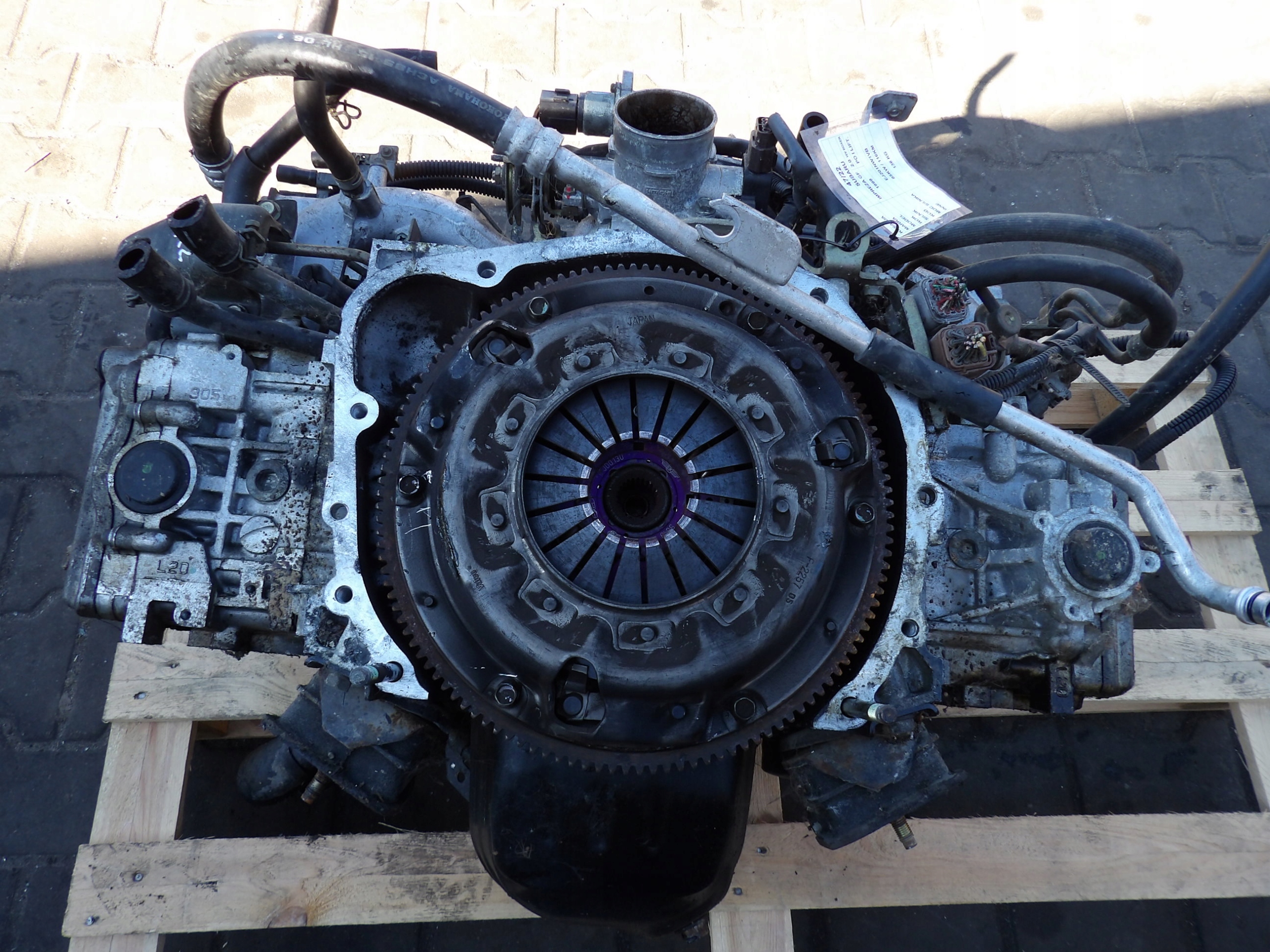 engine complete 2,0-16v EJ201 Subaru Impreza GF and