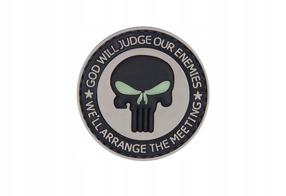 Naszywka 3D God Will Judge Our Enemies