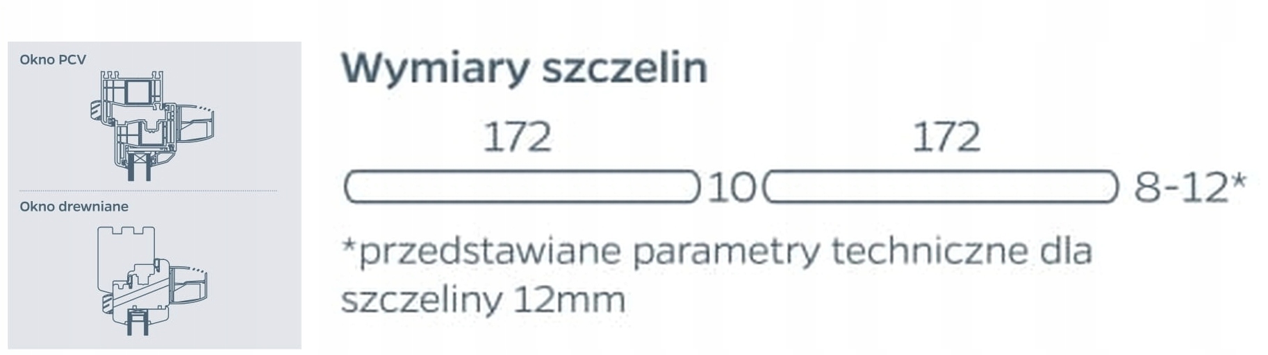 Nawiewnik okienny ciśnieniowy ISOLA 2.30 dwukolor Marka Brookvent