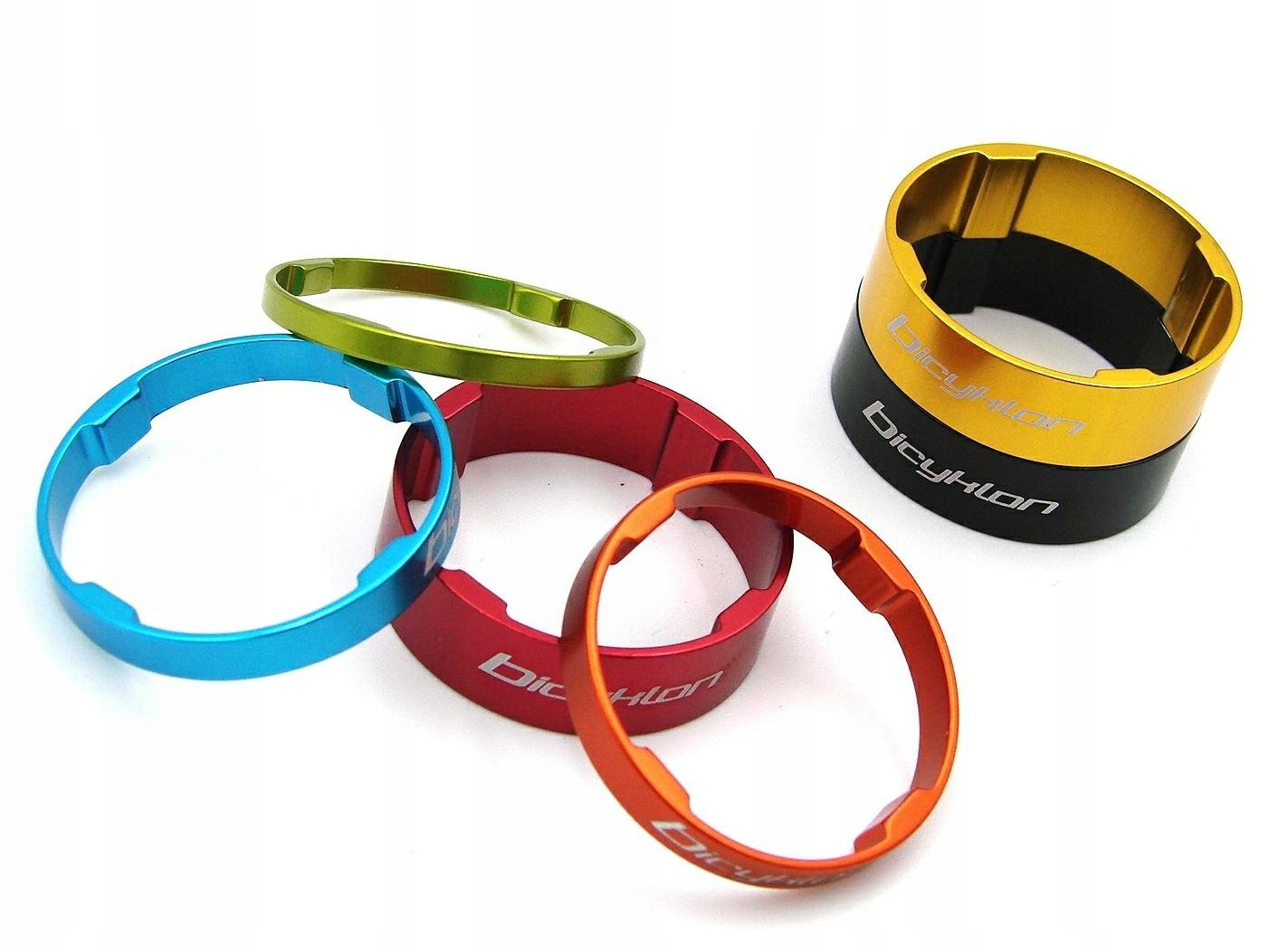 Podkładki 3/5/10/10 Bicyklon czarne Marka Bicyklon