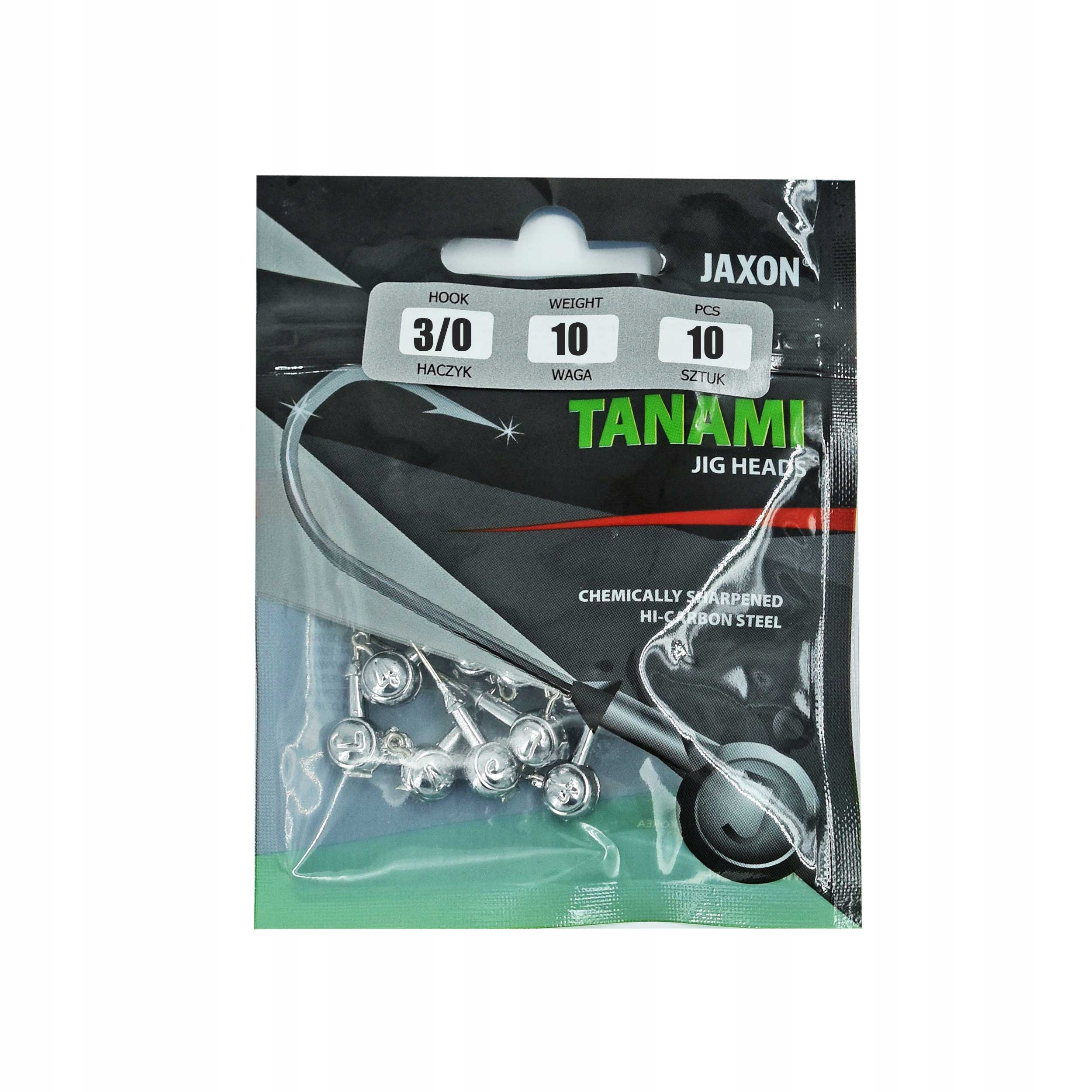 Główka jigowa spinningowa Tanami 3/0-S 10g 10szt.