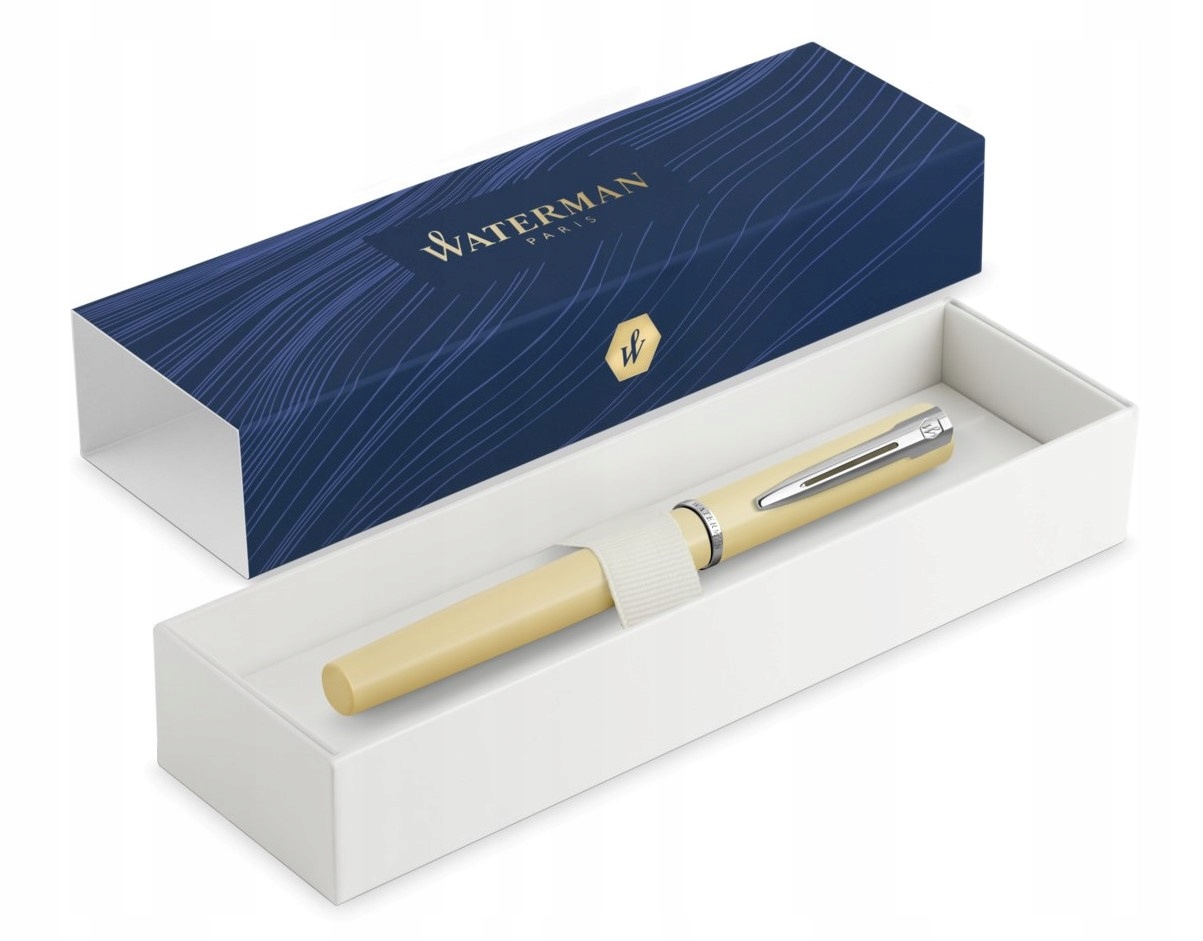 Pióro Wieczne Waterman Allure Żółte z Grawerem
