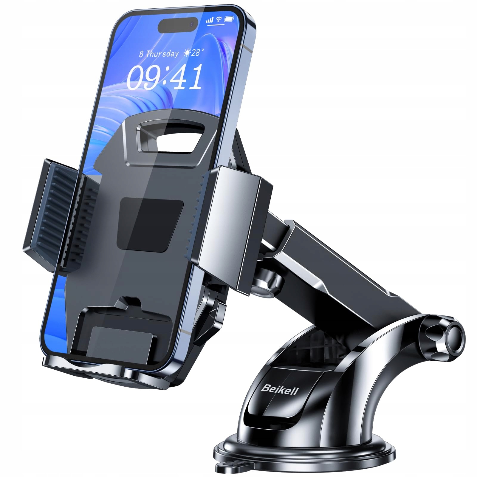 BEIKELL Uchwyt Samochodowy 360° Do Telefonu iPhone Galaxy Smartphones — miniatura 2
