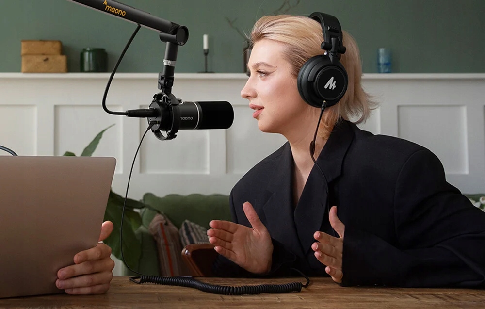 Maono Mikrofon Pojemnościowy PD200X Gamingowy do Komputera Studyjny Model PD200x
