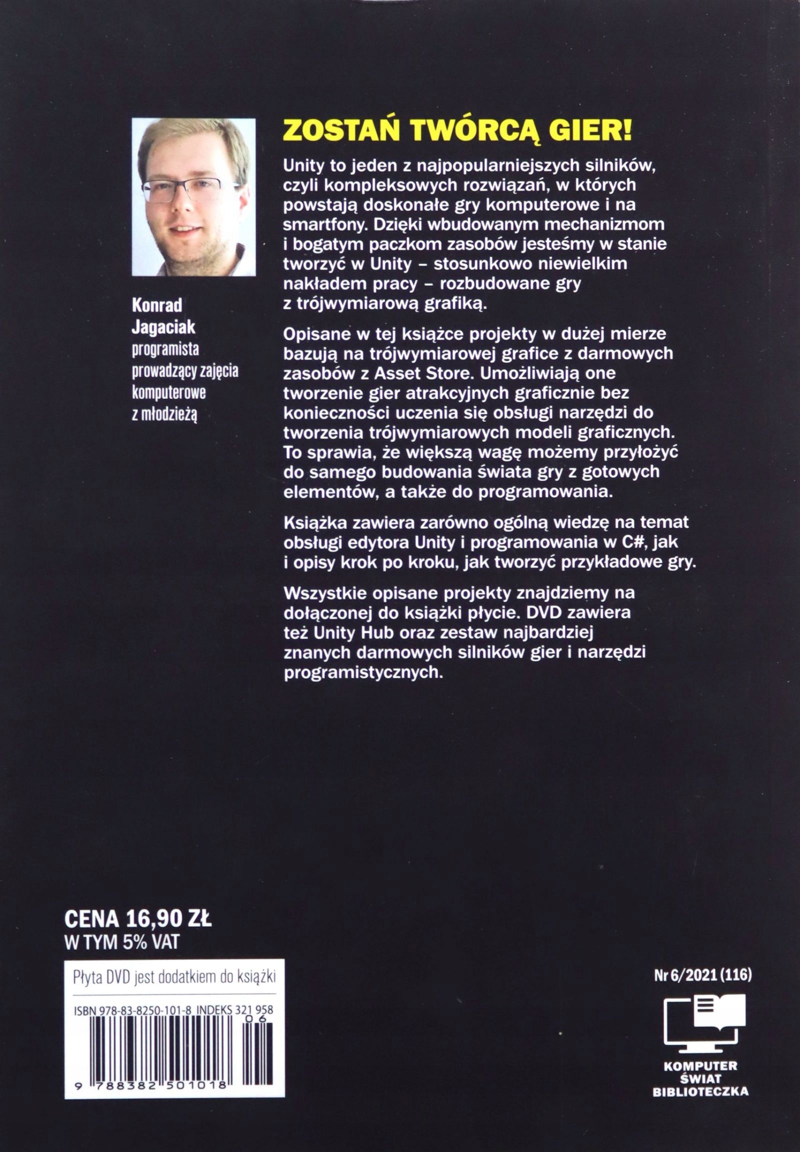 KOMPUTER ŚWIAT TWORZENIE GIER [KSIĄŻKA] Stan opakowania oryginalne