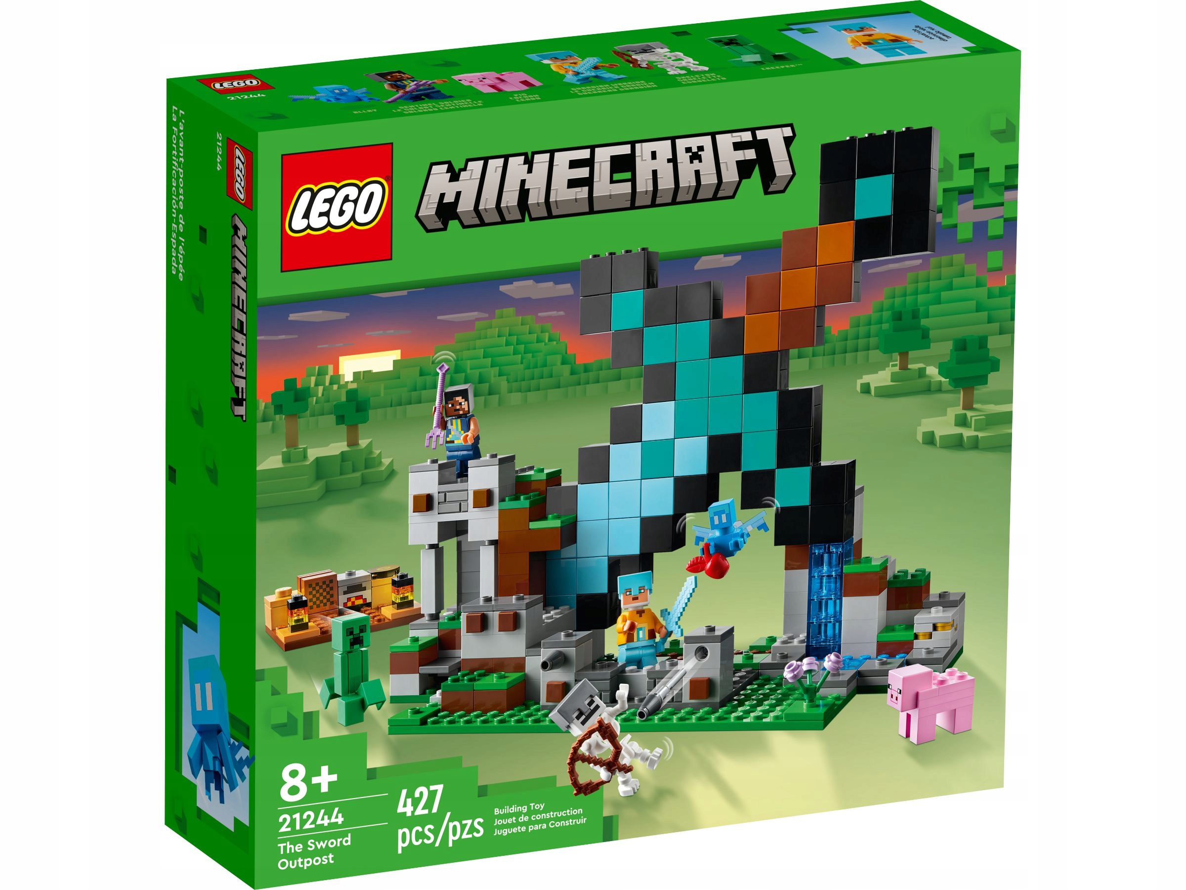 

Lego Minecraft 21244 Bastion miecza