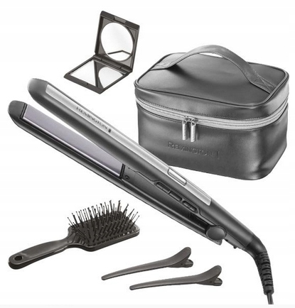 Prostownica Remington S5506GP ceramiczno-tytanowa Zestaw Prezentowy