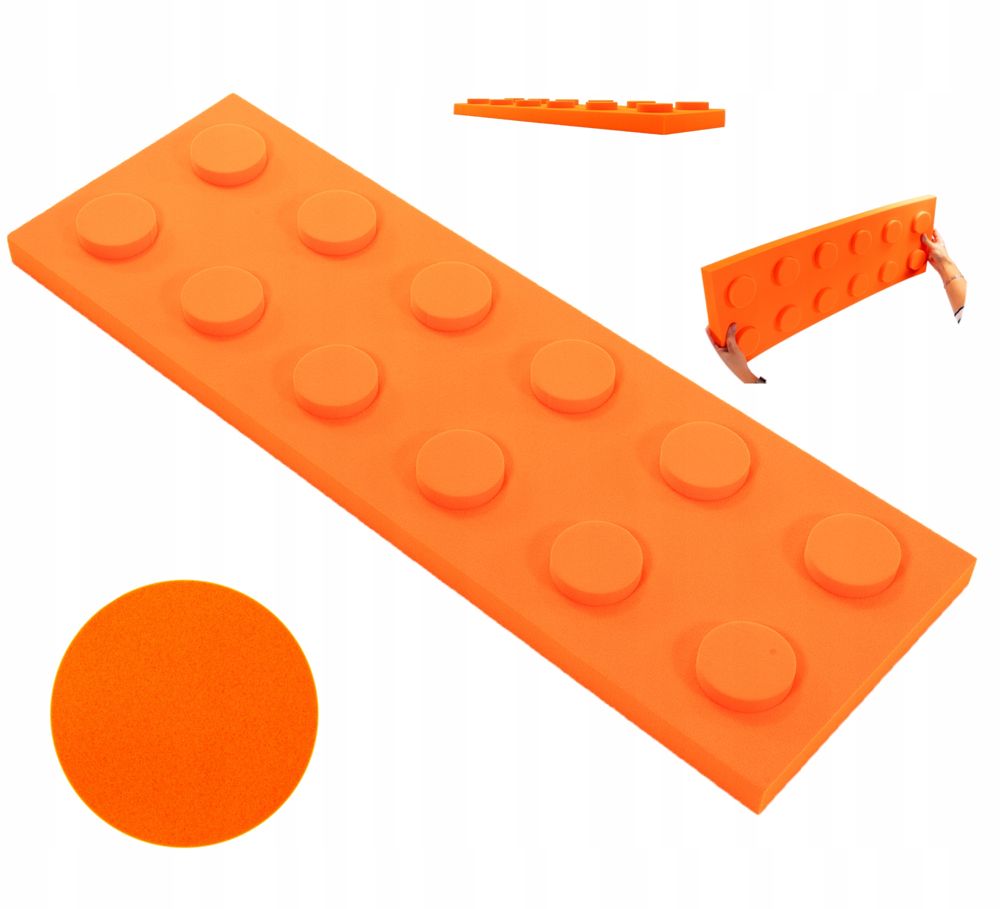 Klocek akustická pěna 25x75 gr. 4cm Decor panel měkká dekorace atesty