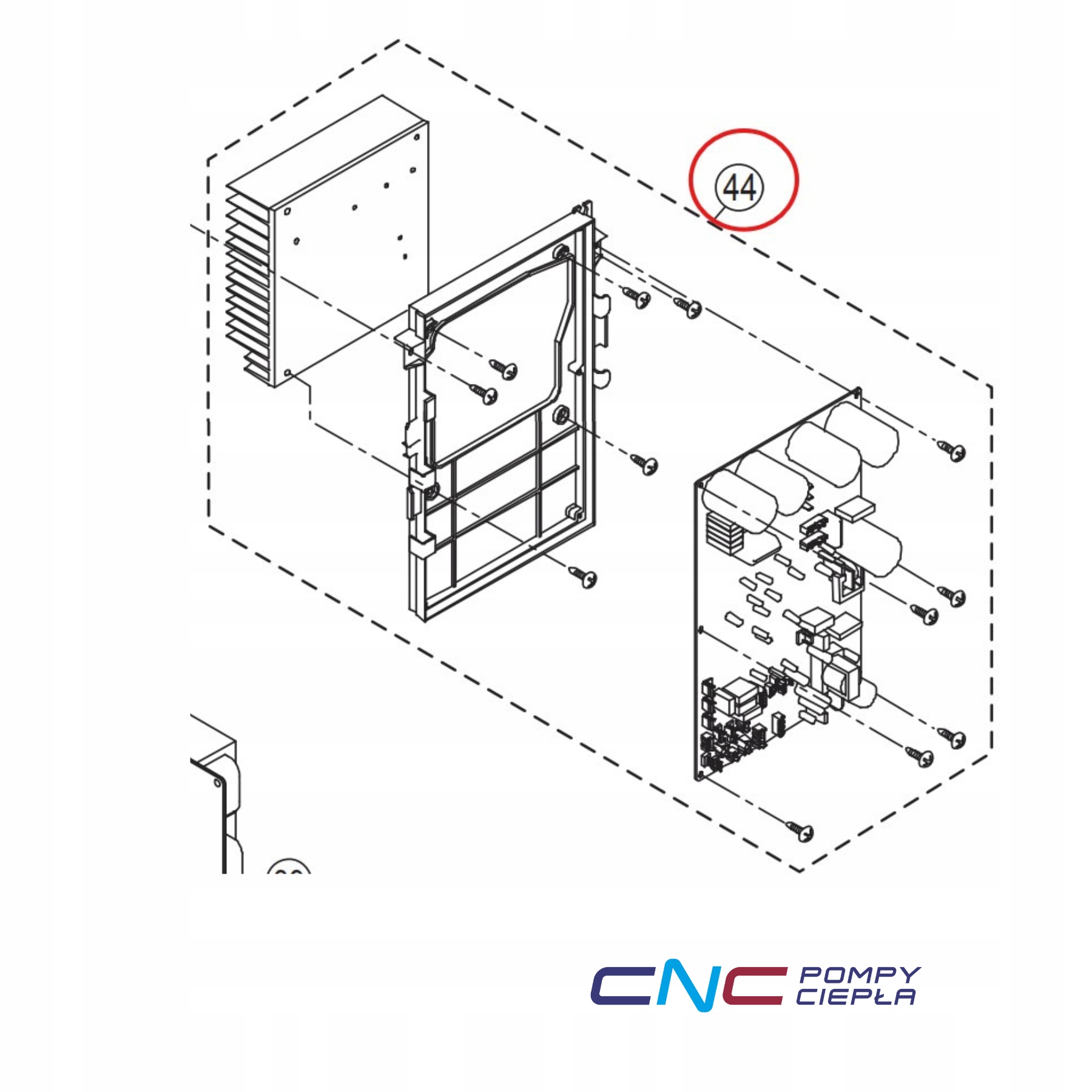 Panasonic ACXA73C11940R ACXA73C74070R ovládacia doska pre čerpadlo WH-UX12HE5