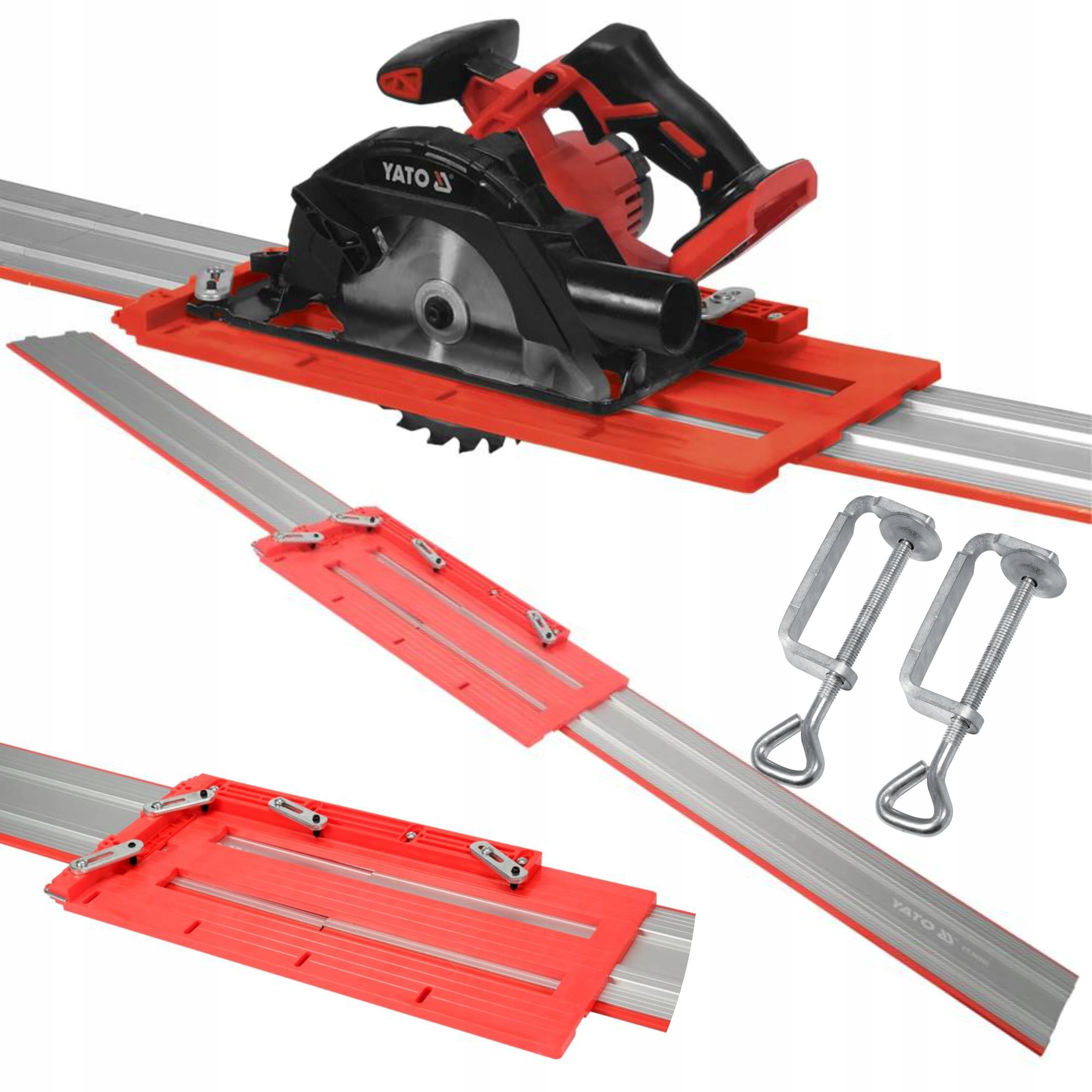 Yato Prowadnica Uniwersalna 1350mm Ze Ściskami