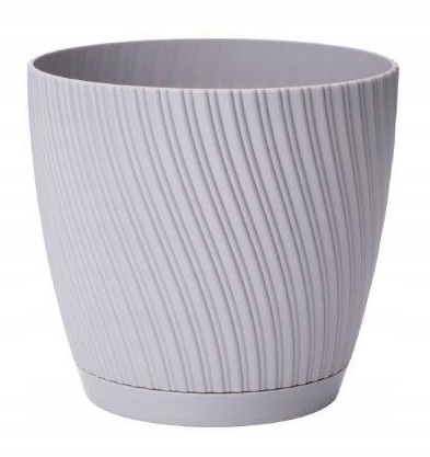 

Doniczka Mika fi130 platyna Form-Plastic