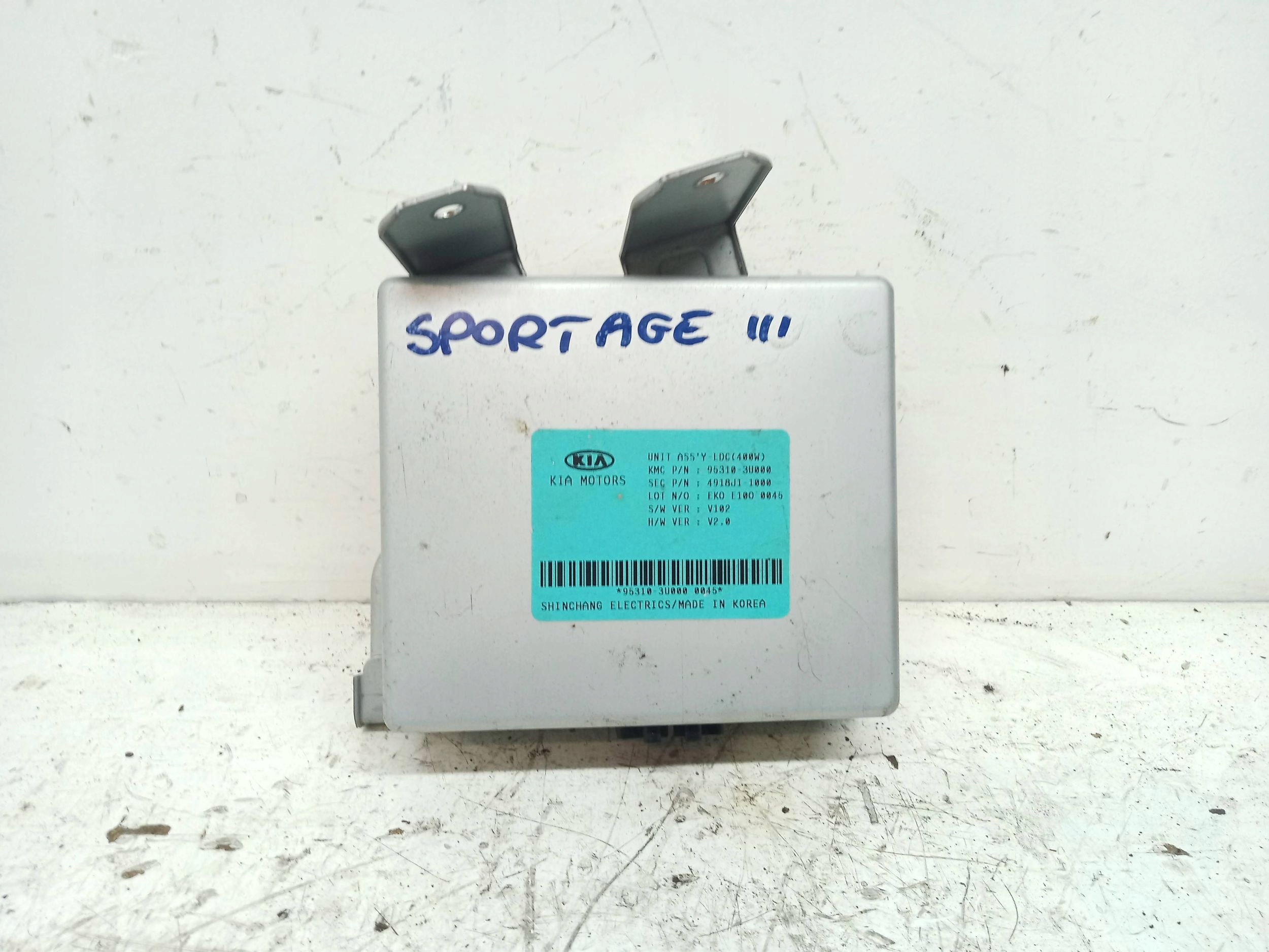 KIA SPORTAGE III module control unit 95310-3U000