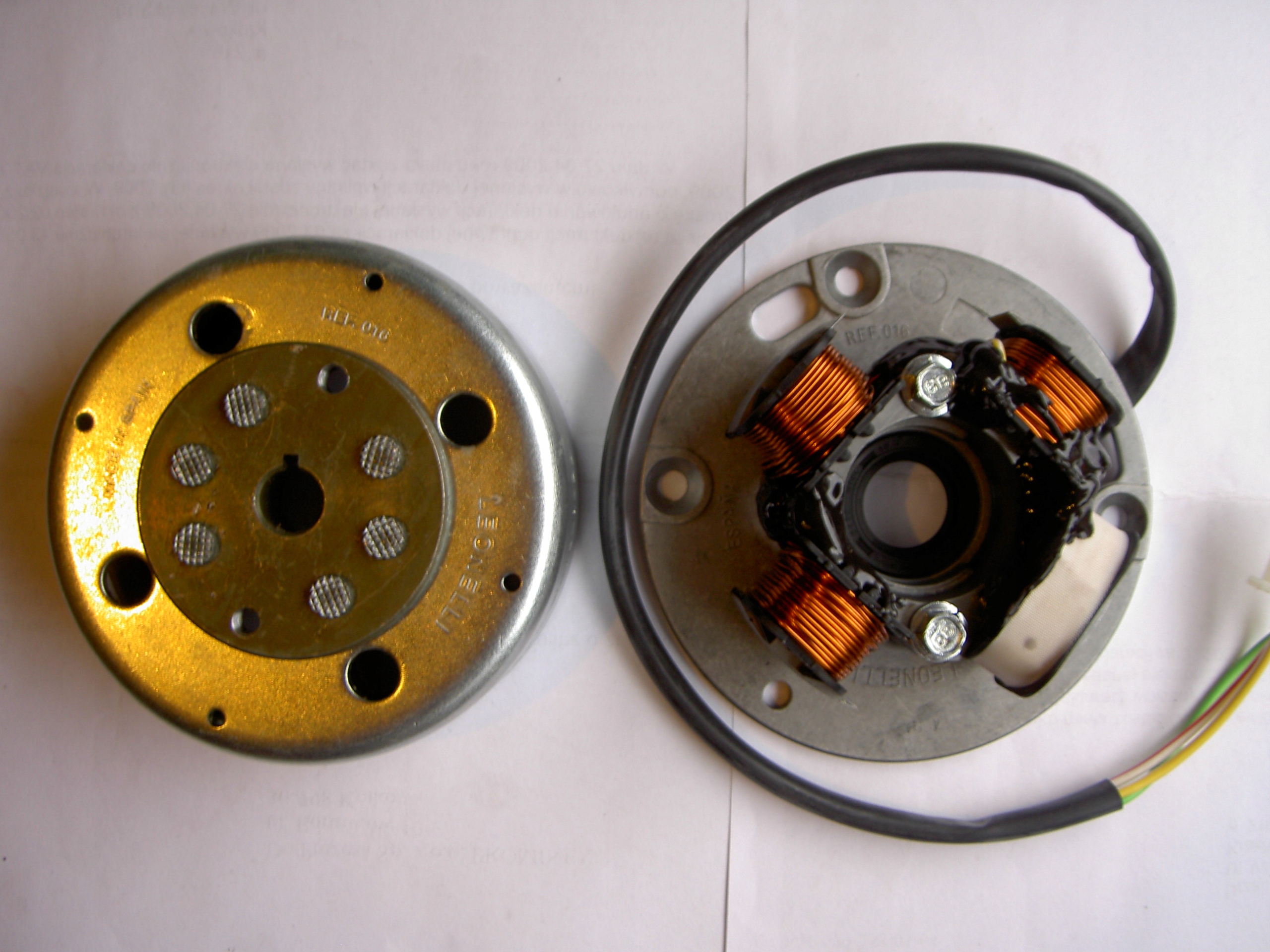 16.3586 - Катушки MAGNETO LEONELLI DERBI 50 см