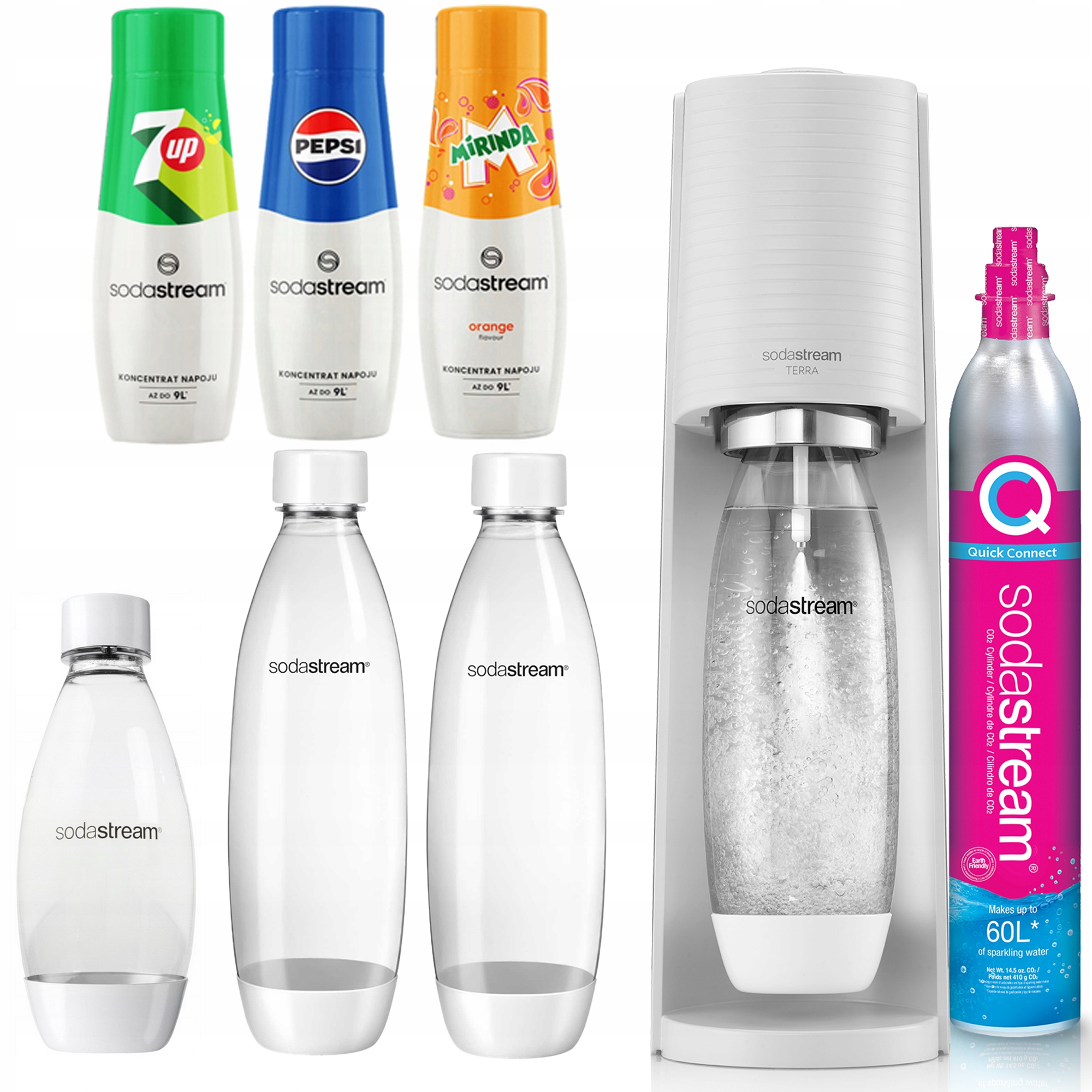 Sdastream Terra bílá sada