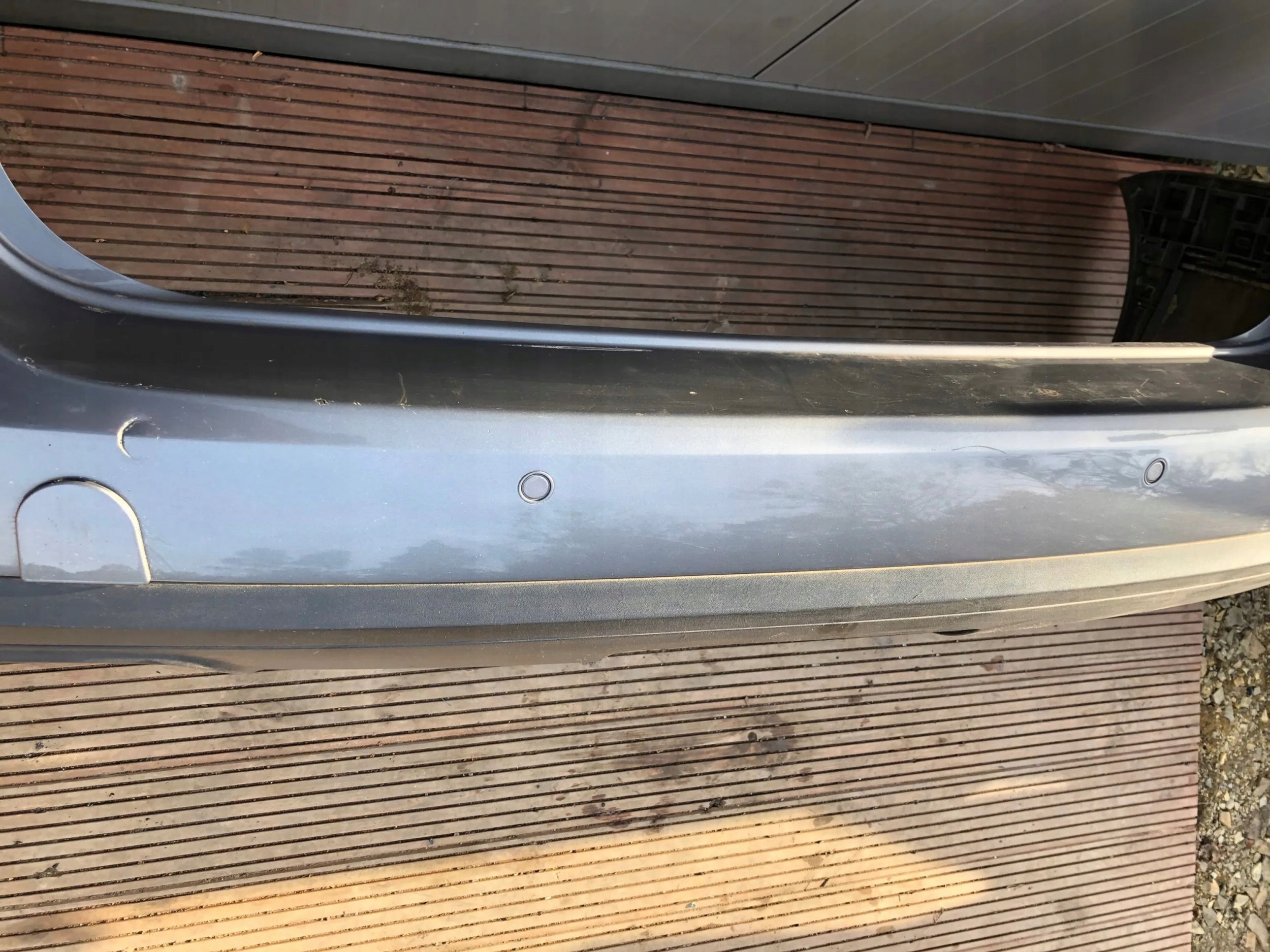 VW PASSAT B6 KOMBI complete bumper rear part PDC towing LA7T