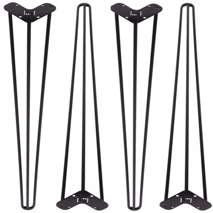 

Nogi metalowe do stołu biurka 80 cm 4 szt