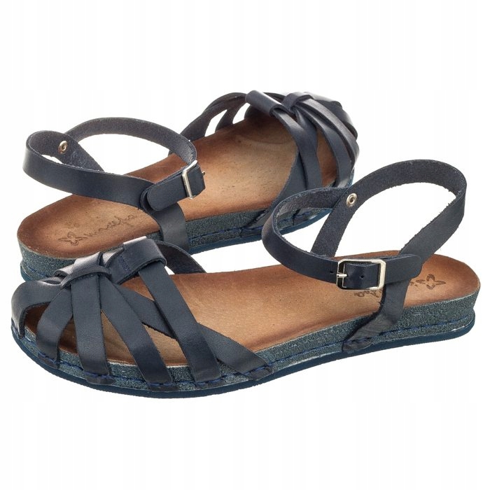 Dámské boty Obuv na léto Sandály Maciejka 03074-17 Tmavě modré