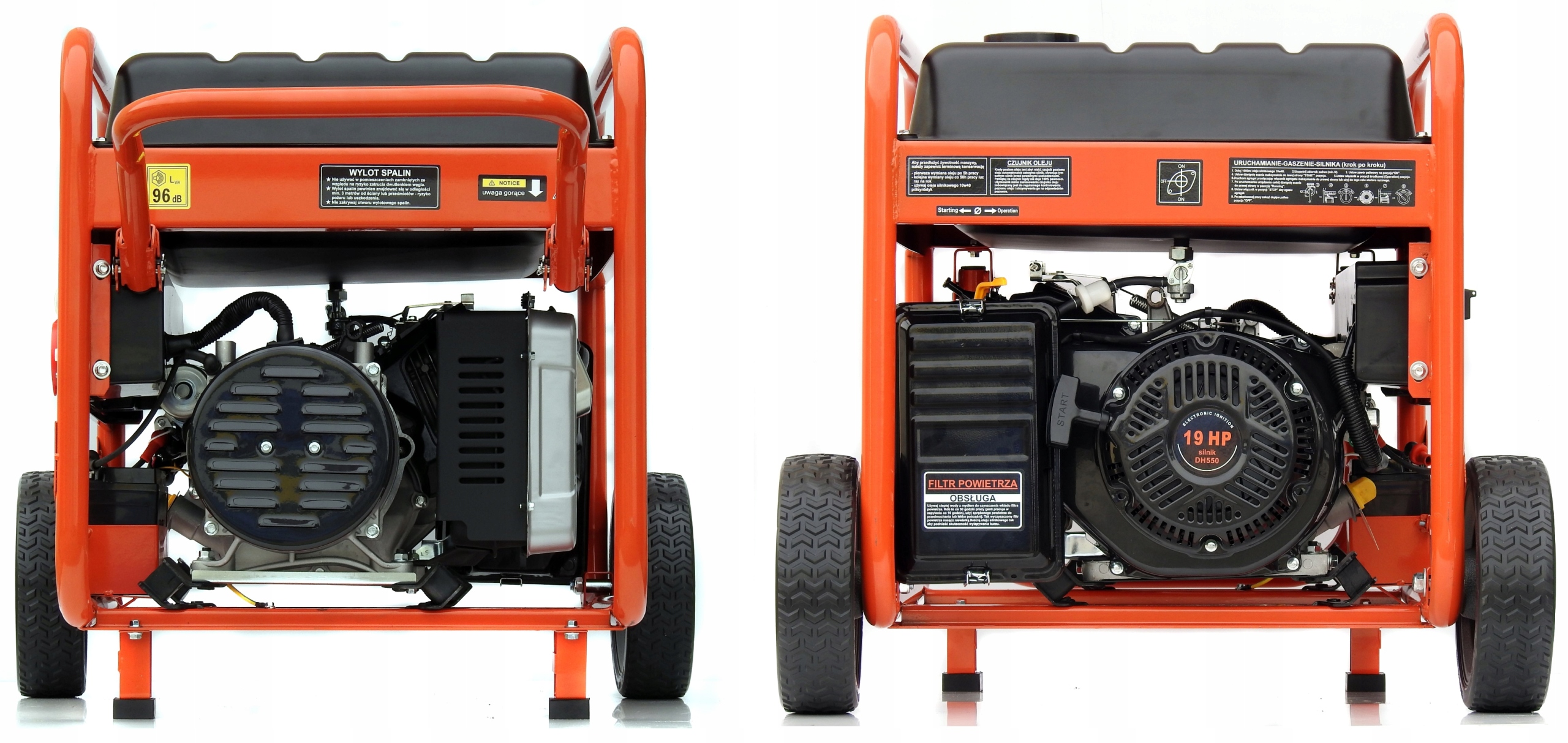 NAJMOCNIEJSZY AGREGAT PRĄDOTWÓRCZY KowaL ELSTART MIEDŹ STOJAN+WIRNIK AVR+ Maksymalna moc 11500 W