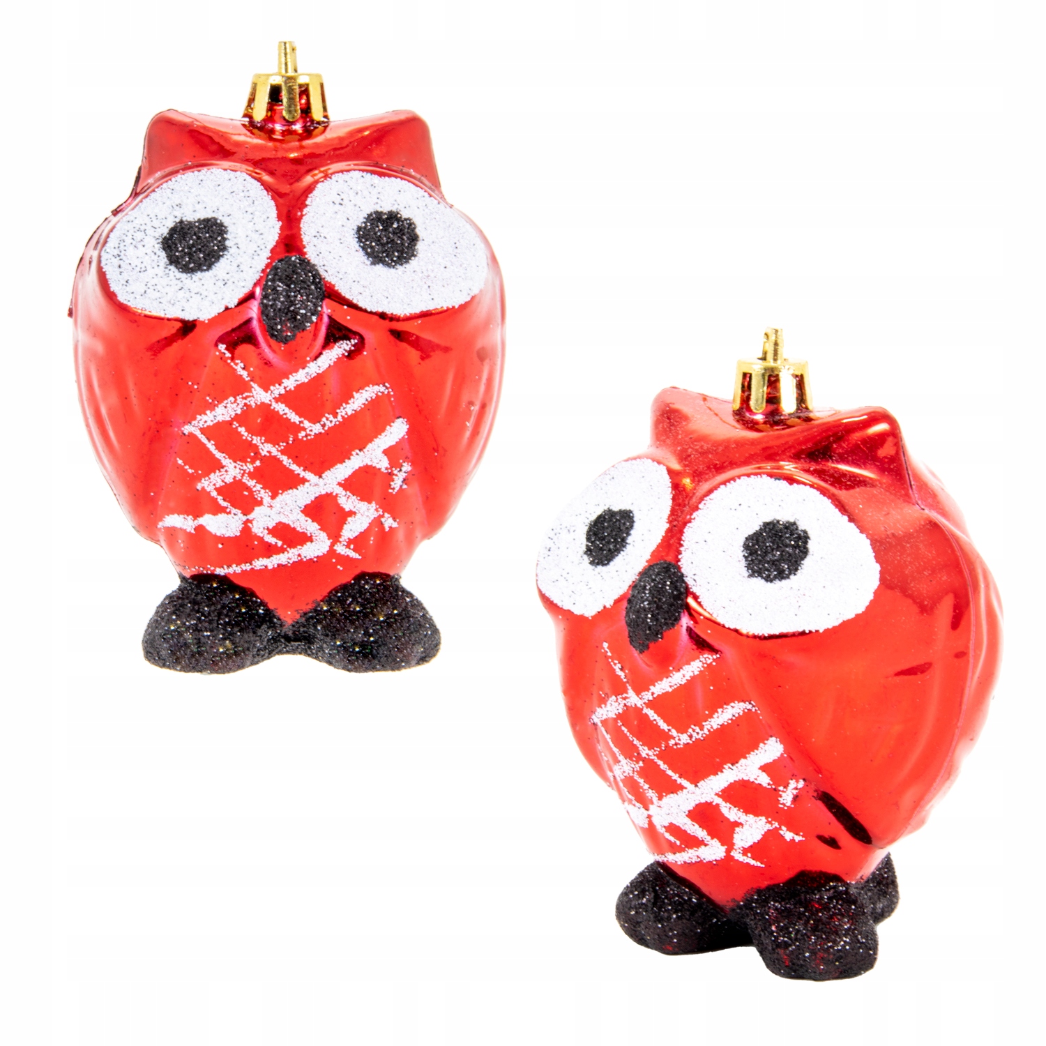 

Sowa Zawieszka Na Choinkę Czerwona Bombka Ozdobna