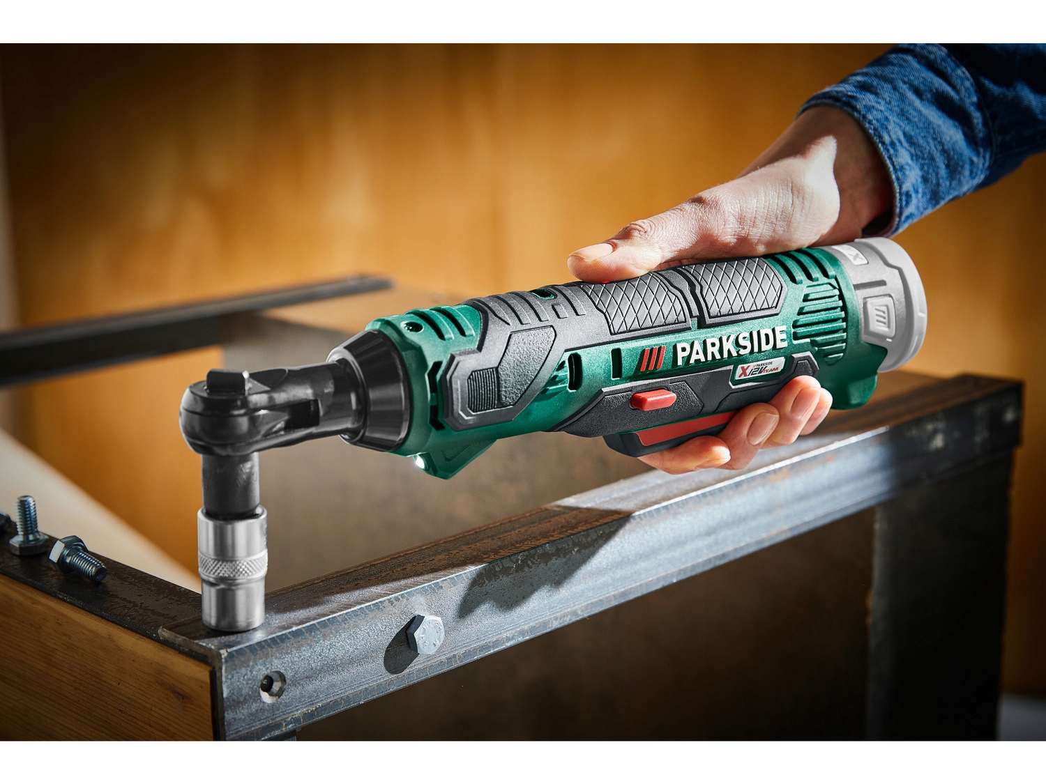 AKUMULATOROWA GRZECHOTKA PARKSIDE PAR 12 B2,12V Rozmiar trzpienia 3/8''