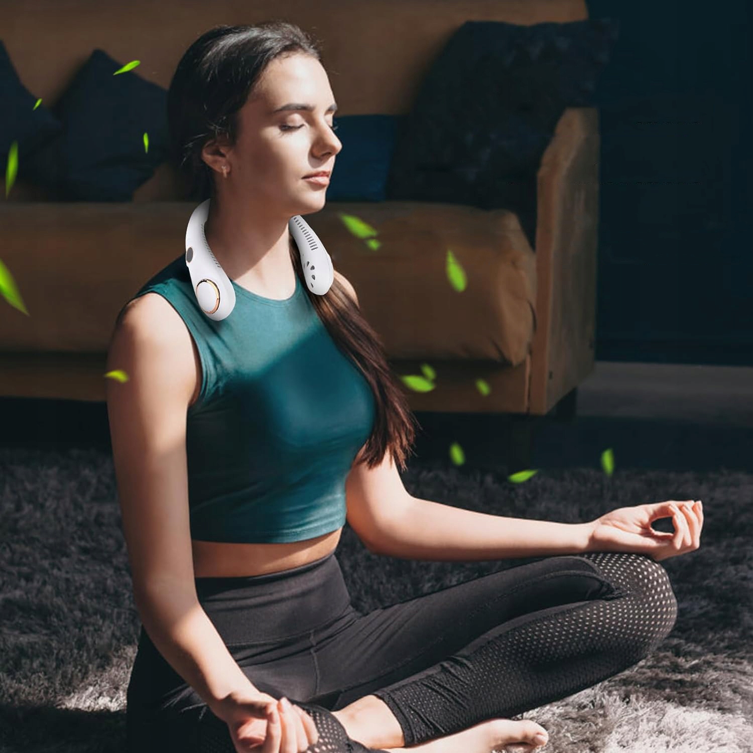 ŁADOWANE, OSOBISTY WENTYLATOR NA SZYJĘ, WISZĄCY WENTYLATOR NA SZYJĘ Model WENTYLATOR NA SZYJĘ