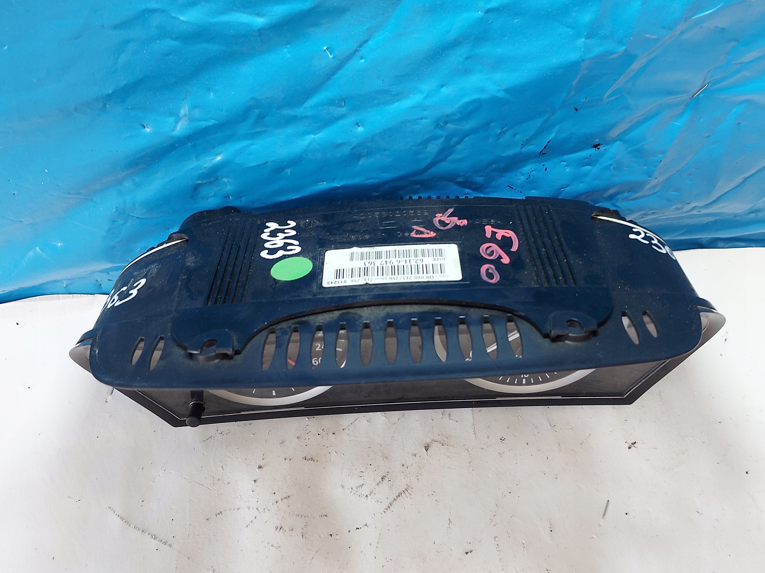 dials clock BMW E60 530D 62116947363