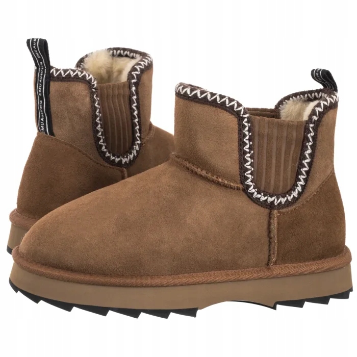 Dámské boty Sněhule Kotníkové Boty Emu Australia Higgie Chestnut W13198