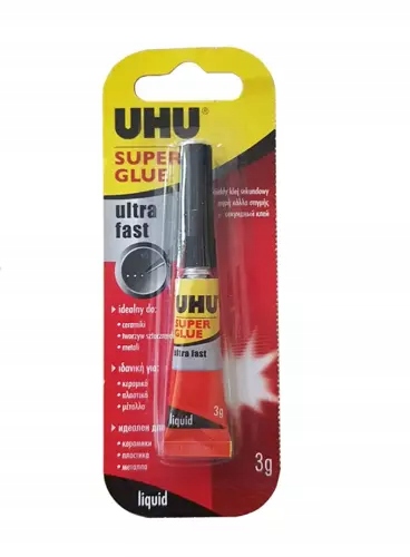 KLEJ UHU SUPER GLUE ULTRA FAST 3G Marka inny