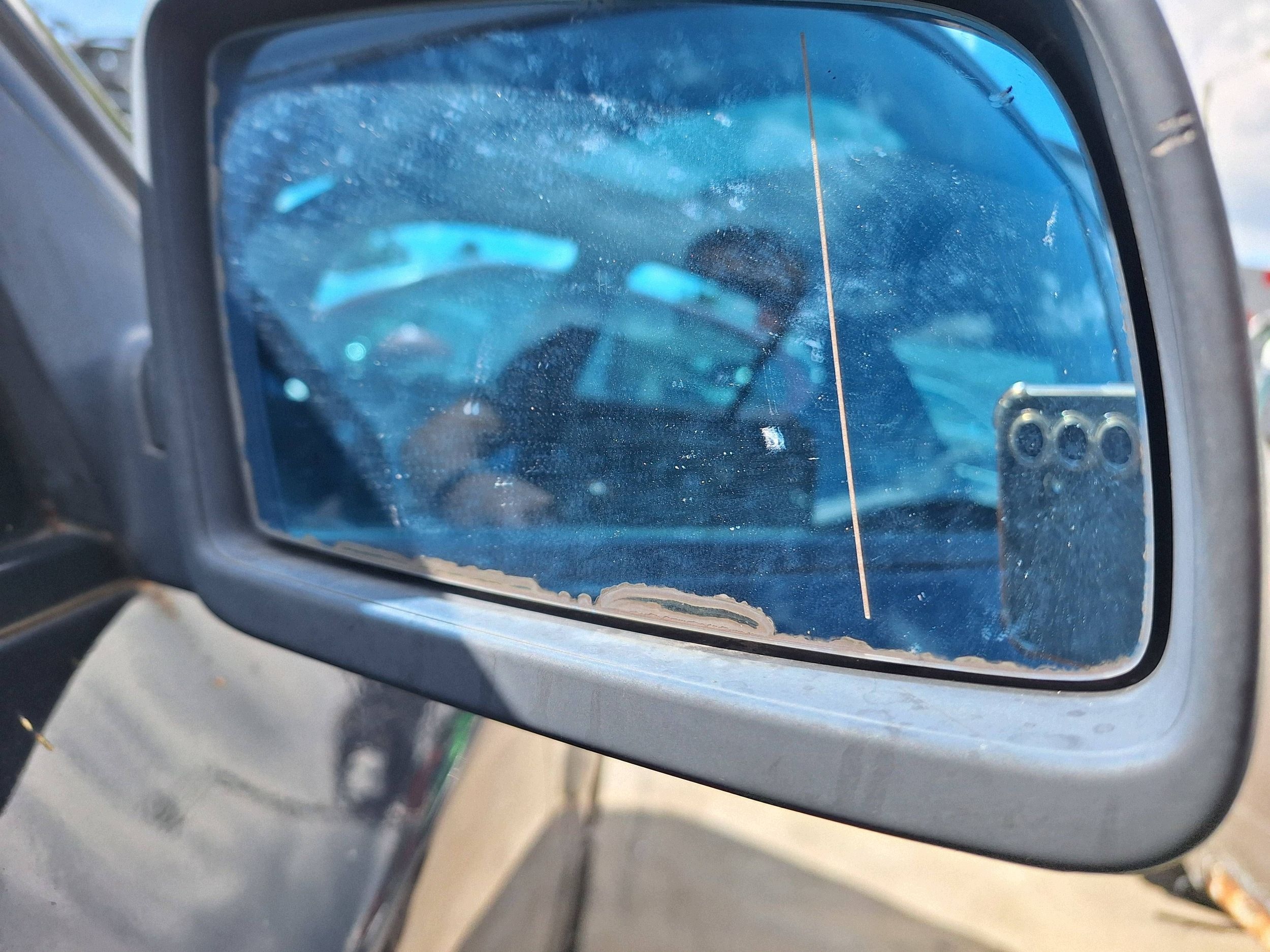 BMW 5 E60 E61 LCI mirror right 3-PIN M-PAKIE CARBONSCHWARZ METALLIC 416/9