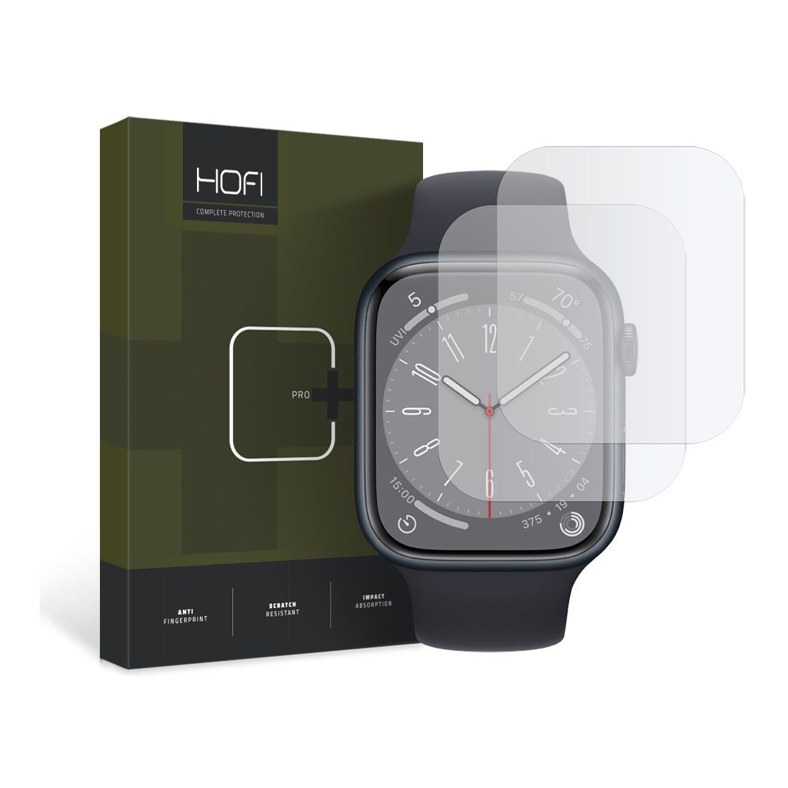 Folia do Apple Watch 4/5/6/7/8/SE 40/41mm Hofi Hydroflex Pro+ 2szt.
