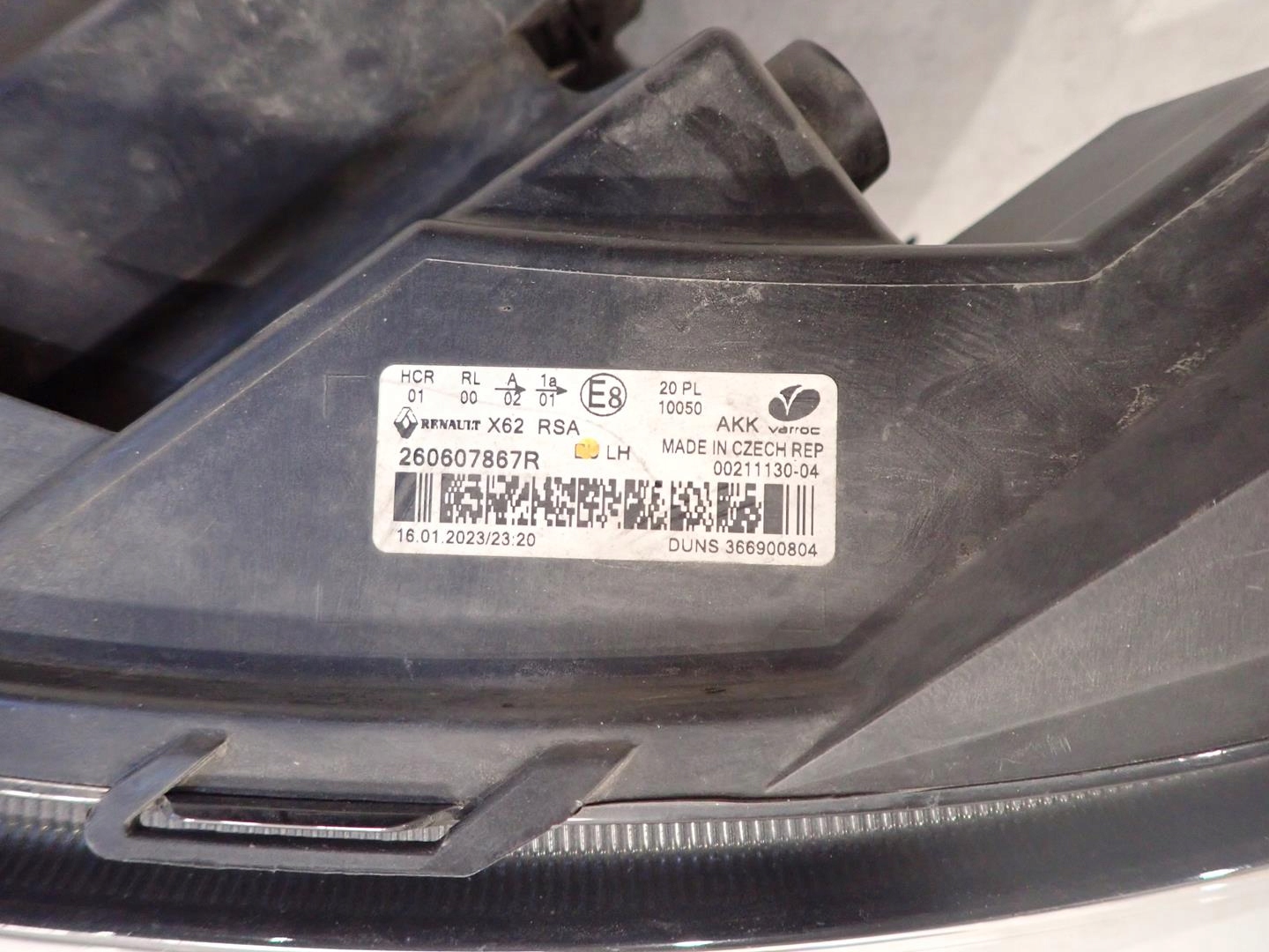 light front front left RENAULT MASTER IV 2019- 260607867